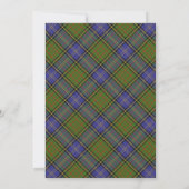 Carte Tartan Beauty Clan MacMillan Chasse Plaid (Dos)
