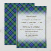 Carte Tartan Beauty Clan Murray Scottish Plaid (Devant / Derrière)