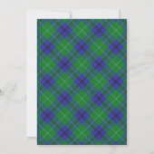 Carte Tartan Beauty Clan Oliphant Scottish Plaid (Dos)