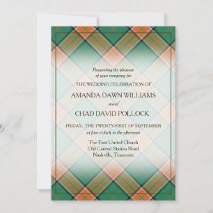 Carte Tartan Beauty Clan Pollock Scottish Plaid