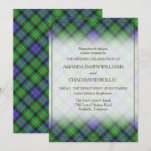 Carte Tartan Beauty Clan Rollo Scottish Plaid (Devant / Derrière)
