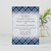 Carte Tartan Beauty Strathclyde bleu écossais Plaid (Debout devant)