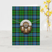 Carte Tartan et escarcelle de Forsyth (Fleur jaune)