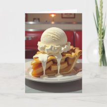 Tarte aux pommes et crème glacée à la vanille Anni