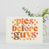 Carte Tartes avant les mecs (Debout devant)