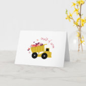 Carte Tas d'amour (Fleur jaune)