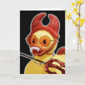 Carte T'as des dents ? (Fleur jaune)