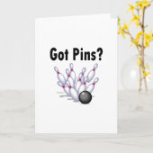 Carte T'as des poupées ? (Bowling) (Fleur jaune)