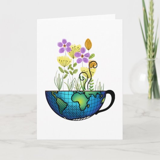 Carte Tasse à thé (Devant)