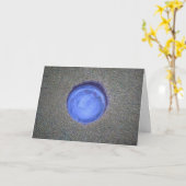 Carte Tasse congelée (Fleur jaune)