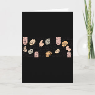 Carte Tasse d'affirmation de rappels quotidiens 