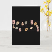 Carte Tasse d'affirmation de rappels quotidiens (Fleur jaune)
