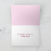 Carte Tasse de Thé Pensée à Toi (Intérieur)