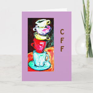 Carte tasses et tasses