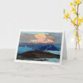 Carte Tateyama Goshikigahara, Yoshida, Découpe (Fleur jaune)