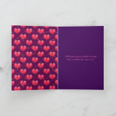 Carte Tatouage au henné mains pour la Saint-Valentin (Intérieur)