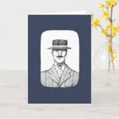 Carte Tatouage de gorge d'homme flippant avec papillon d (Fleur jaune)