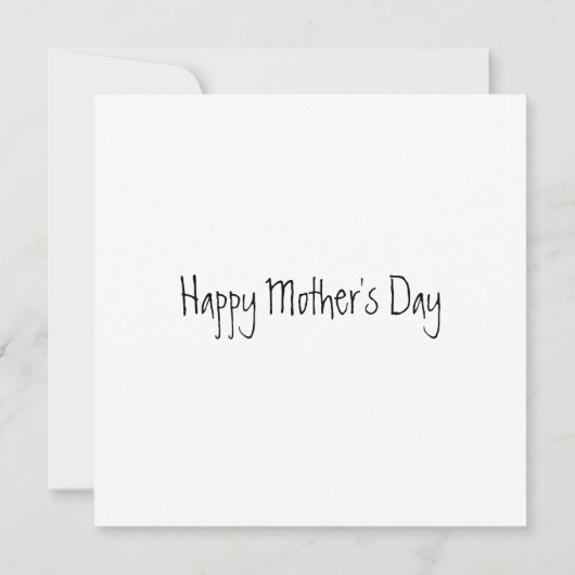 Carte Tatouage de maman génial et fête des mères arlequi (Dos)