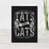 Carte Tats Et Chats Tatouage Tatouage Tatouage Body Art (Devant)