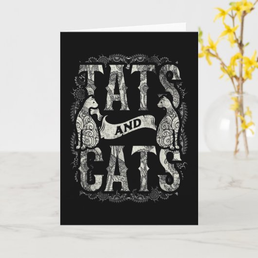 Carte Tats Et Chats Tatouage Tatouage Tatouage Body Art  (Fleur jaune)
