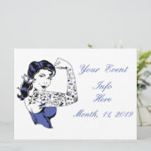 Carte Tattoo Girl Arm Up Thunder_Cove (Debout devant)