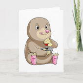 Carte Taupe comme joueur avec joystick (Devant)