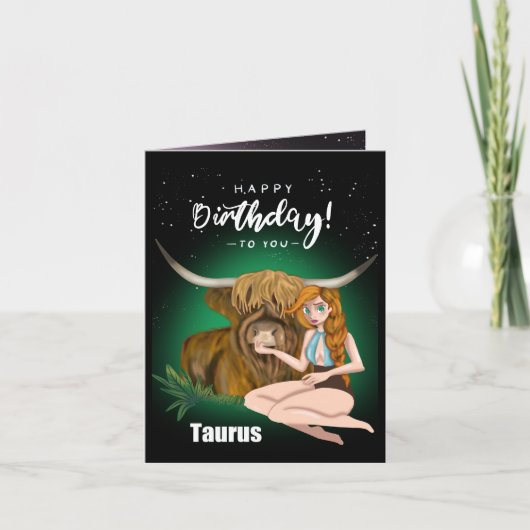 Carte Taureau (Devant)