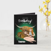 Carte Taureau (Fleur jaune)