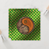 Carte Taureau & Dragon de Bois (Devant/Arrière en situation)