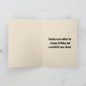 Carte Taureau et fleurs d'art folklorique modifiables (Intérieur)