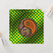 Carte Taureau & Singe de Bois (Devant/Arrière en situation)