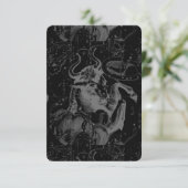 Carte Taurus Constellation Hevelius 1690 Décor (Debout devant)