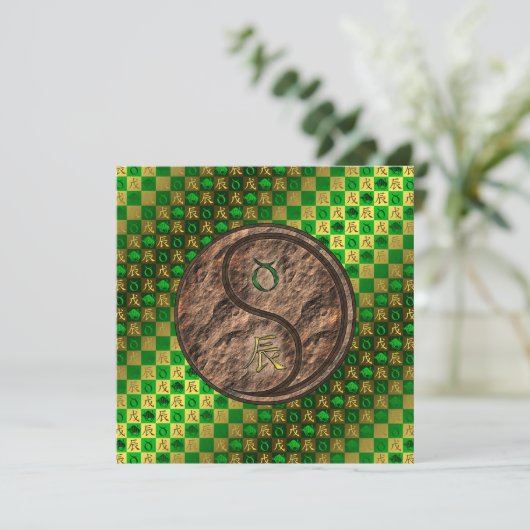 Carte Taurus & Dragon Terre (Debout devant)