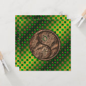 Carte Taurus & Earth Horse (Devant/Arrière en situation)