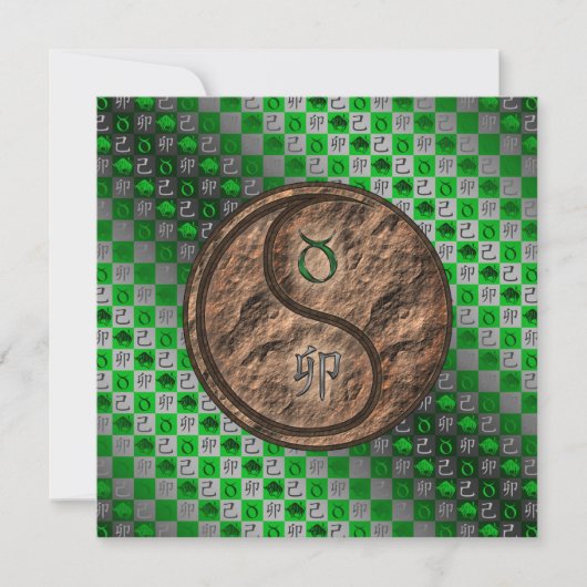 Carte Taurus & Earth Rabbit (Devant)