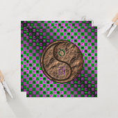 Carte Taurus & Earth Rooster (Devant/Arrière en situation)