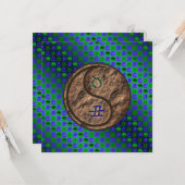 Carte Taurus et Ox de la Terre (Devant/Arrière en situation)