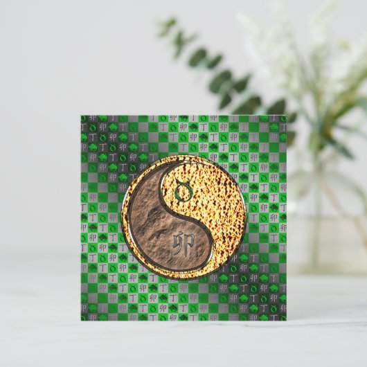 Carte Taurus et Rabbit de feu (Debout devant)