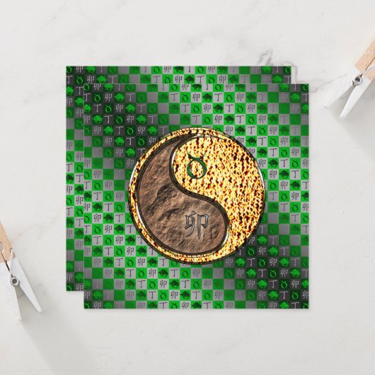 Carte Taurus et Rabbit de feu (Devant/Arrière en situation)