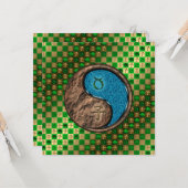 Carte Taurus et rat d'eau (Devant/Arrière en situation)