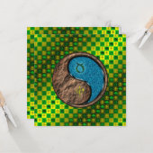 Carte Taurus et singe de l'eau (Devant/Arrière en situation)