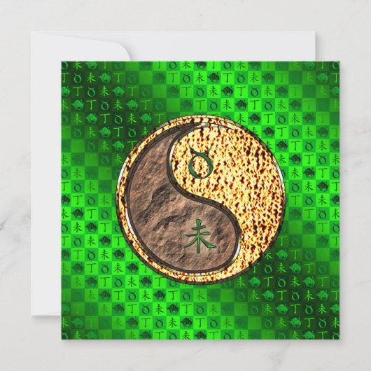 Carte Taurus & Fire Goat (Devant)