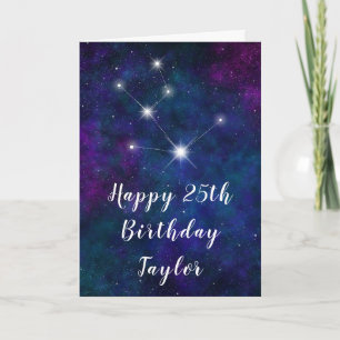 Carte Taurus Zodiac Constellation Joyeux anniversaire