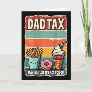 Carte Taxe Papa Assurer que ce n'est pas un empoisonneme