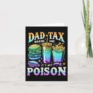 Carte Taxes pour s'assurer que ce n'est pas du poison. F