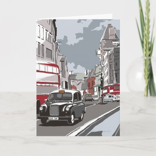 Carte Taxi in London (Devant)