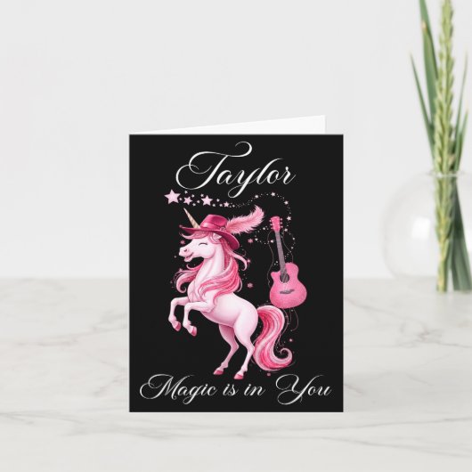 Carte Taylor Gift - Taylor Shirt (Devant)