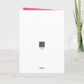 Carte Tea Roses Bonne Saint Valentin (Dos)