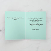 Carte Tea Time Raccoon et Squirrel Forest Friend (Intérieur)