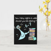 Carte Teacher 67 How Many Nights A Week Should You Be Re (Fleur jaune)